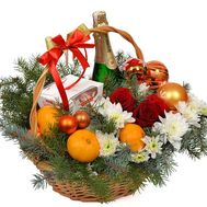 Christmas gift basket