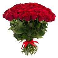 101 красная роза 50 см