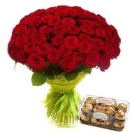 АКЦИЯ! 51 красная роза