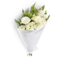 Букет 5 белых эустом