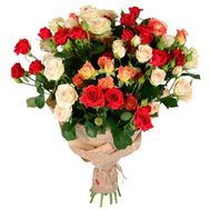 Bouquet of 11 roses spray