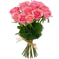 Bouquet of 11 pink roses