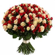 Bouquet of 55 roses spray