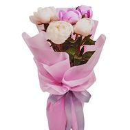 Букет из 5 пионов