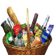 Huge basket of products