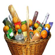 Gift basket for the New Year