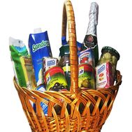 Grocery gift basket