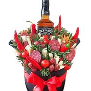 Box for a man with Jack Daniel's