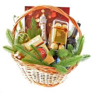 Корзина новогодняя в подарок