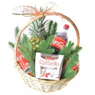 Christmas holiday basket