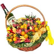 Men's whiskey basket