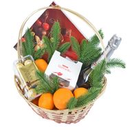 New Year's Gift Basket with Martini Asti