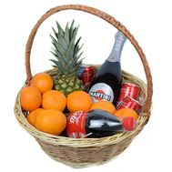 Подарочная корзина с Asti Martini