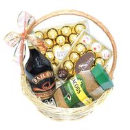 Подарочная корзина с Baileys