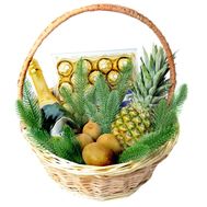 Подарочная новогодняя корзина с Asti Mondoro