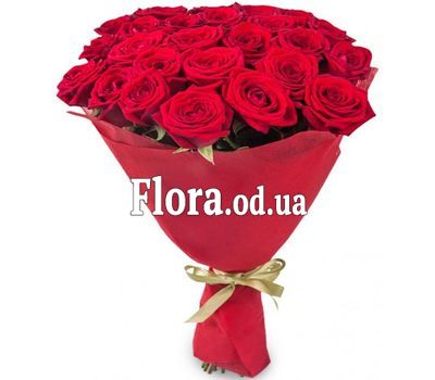 25 красных роз