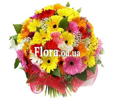Букет 45 разноцветных гербер