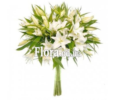 Букет из 15 лилий