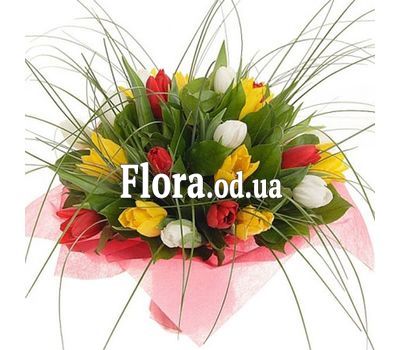 Букет из 23 тюльпанов