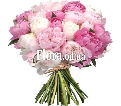 Букет з 35 імпортних півоній