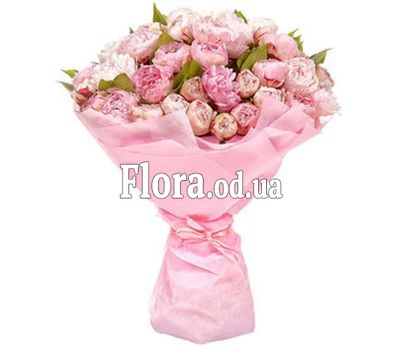 Букет из 51 импортного пиона