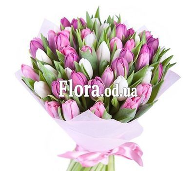 Bouquet of 51 tulips