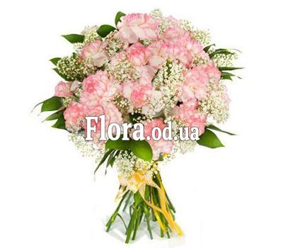 Букет з рожевих гвоздик