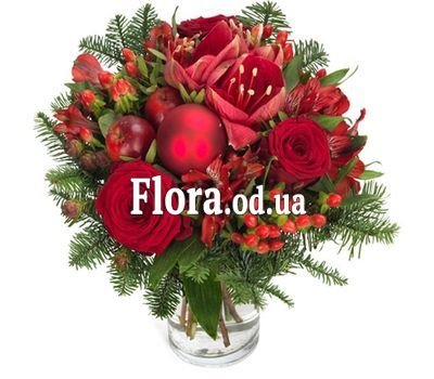 Букет к Новому году