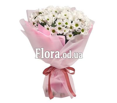 Bouquet from 11 chamomile chrysanthemums