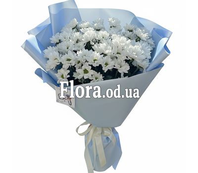 Bouquet from 11 chamomile chrysanthemums