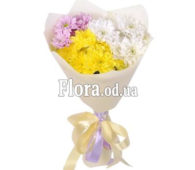 Bouquet of 3 chrysanthemums