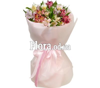Bouquet of 9 alstromeries