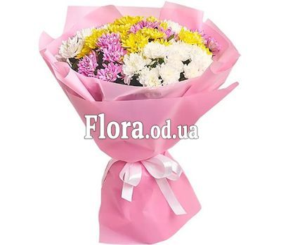 Bouquet of 9 chrysanthemums