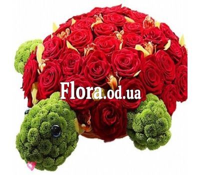 Черепашка з квітів Черепашка з квітів