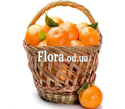 Корзина с мандаринами Корзина с мандаринами