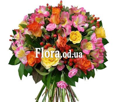 Красивый букет на юбилей