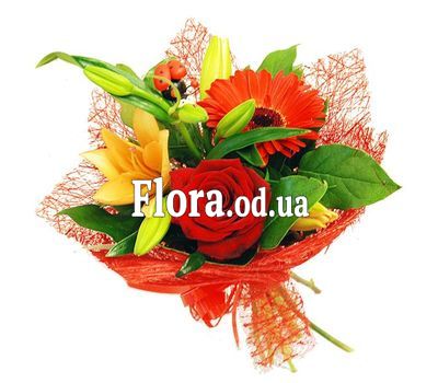 Маленький букет цветов