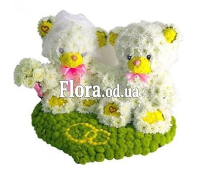 Bears from flowers Bears from flowers