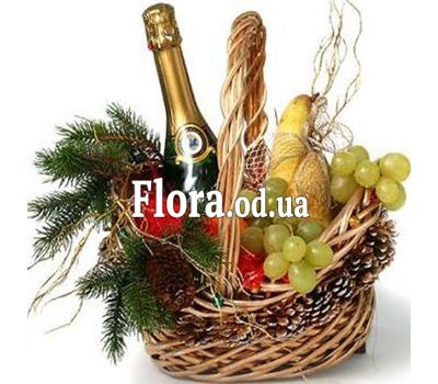 Продуктовая корзина в подарок на новый год Продуктовая корзина в подарок на новый год