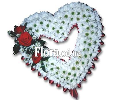 Heart from chrysanthemums Heart from chrysanthemums