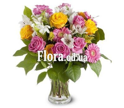 Bright bouquet of flowers