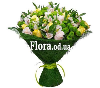 Забавный букет цветов