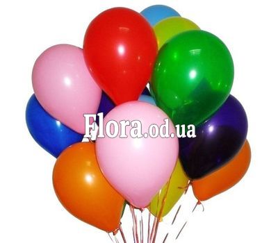 11 different colored balls