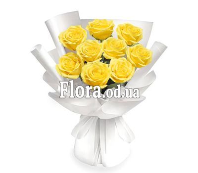Букет 9 желтых роз