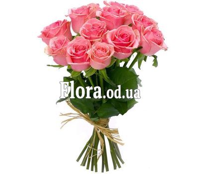 Букет из 11 розовых роз