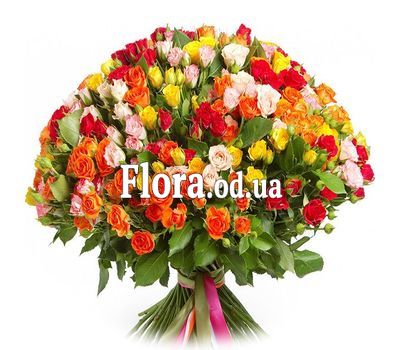 Bouquet of 99 roses spray