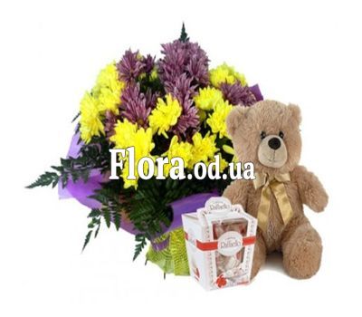 Bouquet of chrysanthemums