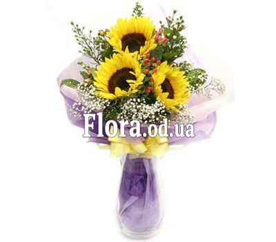Букет подсолнухов - Яркий день