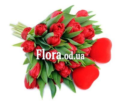 Цветы на день влюбленных