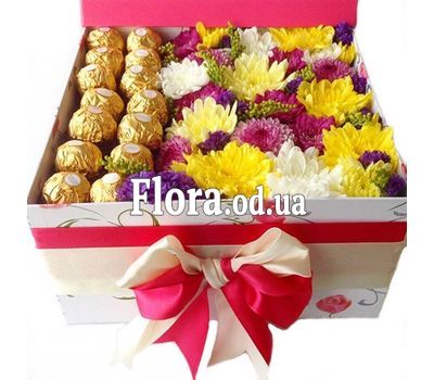 Цветы с Ferrero